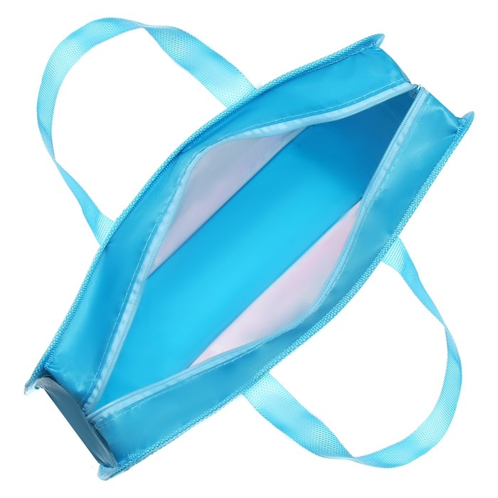 Папка с ручками пластиковая А4 Calligrata "Котёнок", 32,2х25,6х7 см,