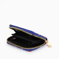 Кошелек жен 06-01-01 Июнь2522, 19*3*10 см, 3 отд+отд/молн, д/карт, д/монет, на магните красн   10909