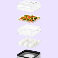 Яйцеварка &laquo;2 в 1&raquo; КТ-6958 - 400 Вт