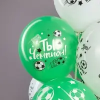 Воздушные шары латексные 12" &laquo;Ты Чемпион!&raquo;, 25 шт.