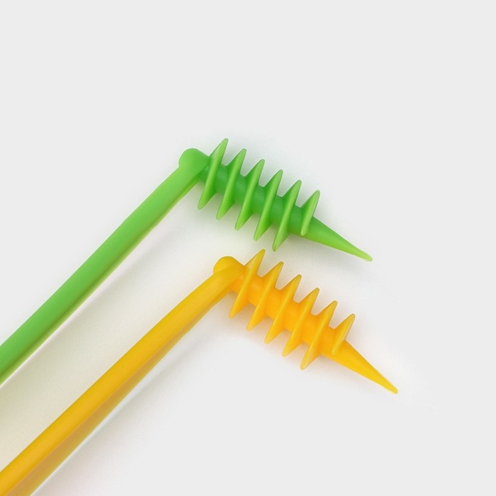 Овощерезка спиралью Доляна &laquo;Буратино&raquo;, 10,5 см, цвет МИКС