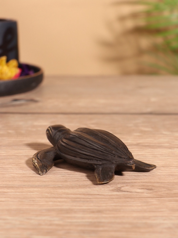 Сувенир бронза "Черепашка" 10х8х3 см