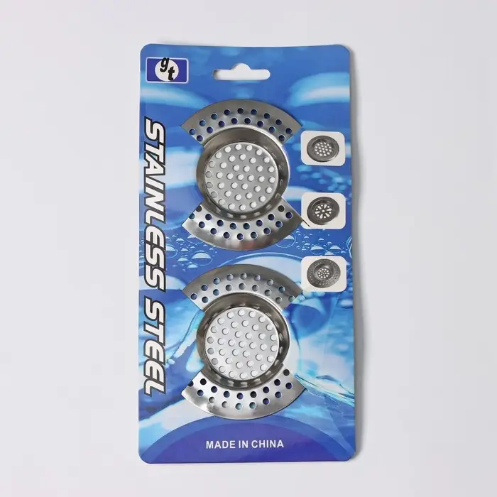 Фильтр для раковины, 2 шт., d=7.5 см