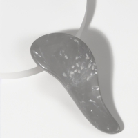 Расческа массажная Tangled МРАМОР 14,5*6(&plusmn;1)см серый PVC-коробка QF