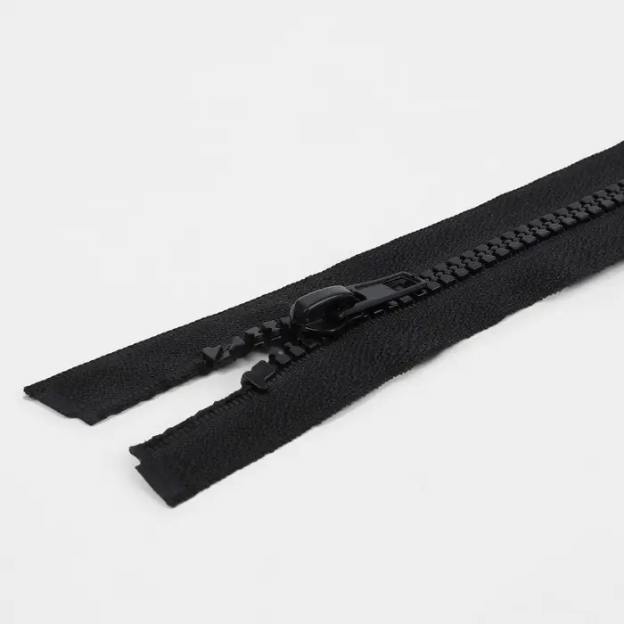 Молния &laquo;Трактор&raquo;, №5, разъёмная, замок автомат, 80 см, чёрная