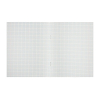 Комплект тетрадей из 4 штук, 96 листов в клетку Calligrata "Африка", обложка мелованный картон, блок №2, белизна 75% (серые листы)