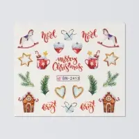 Слайдеры для ногтей &laquo;Noel&raquo;, разноцветные