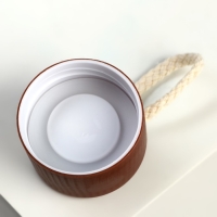 Бутылка для воды &laquo;Люби, смейся, живи&raquo;,стекло, цвет МИКС , 350 мл