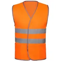 Сигнальный жилет СО-1 ТР, оранжевый флуоресцентный (170;176)-(112;116)