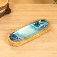 Подставка под благовония "Лазурь" 28х10х3 см, манговое дерево