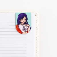 Закладки магнитные для книг, 6 шт &laquo;Аниме&raquo;