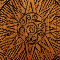 Подвесной декор "Солнце" джампинис 30х3х60 см