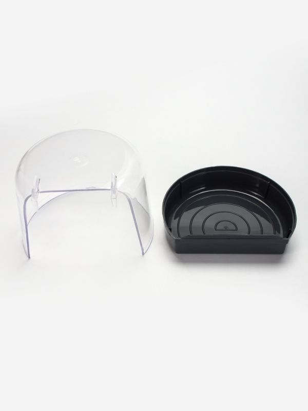 Купалка для птиц, внешняя 12 х 9 х 11 см, серая