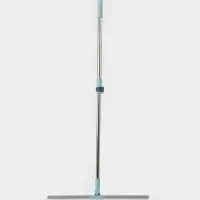 Водосгон для пола, силиконовый, поворотный сгон, 49 см, черенок нержавеющая сталь 58-97 см