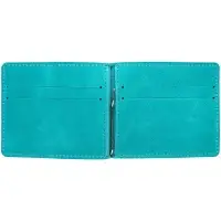 Зажим для купюр Apache, бирюзовый