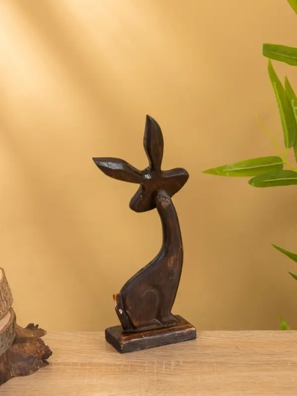 Сувенир на подставке &laquo;Заяц&raquo;, 12&times;4.5&times;24.5 см, дерево, МИКС