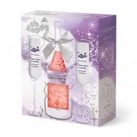 Подарочный набор косметический "So Happy holiday time" игристая клюква, 400 г