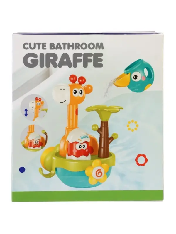 Игрушка для ванны "Цветочек" с лейкой, на присосках