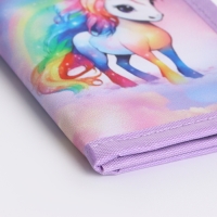 Кошелёк детский на липучке &laquo;Выбражулька&raquo;, цвет разноцветный