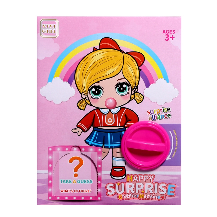 Детский игровой автомат &laquo;Милашка Лолла&raquo; с игрушками, в наборе 5 шаров-сюрпризов