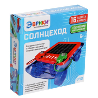 Конструктор &laquo;Солнцеход&raquo;, 2 источника энергии, 16 деталей