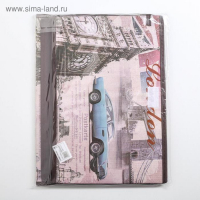 Короб стеллажный для хранения с крышкой &laquo;Страны&raquo;, 38&times;25&times;25 см, дизайн МИКС