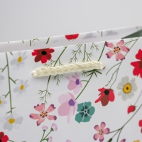 Пакет подарочный ламинированный, упаковка, &laquo;Расцветай от счастья&raquo;, MS 18 х 23 х 8 см