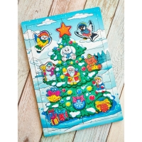 Пазл &laquo;Новогоднее настроение&raquo;, размер 20,3x29,3 см