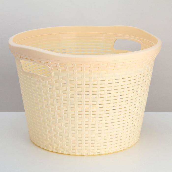 Корзина для белья &laquo;Артлайн&raquo;, 32 л, 45&times;45&times;30 см, цвет микс