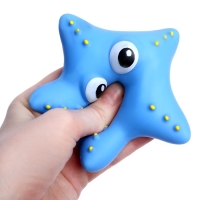 Мялка &laquo;Звезда&raquo; с пастой, цвета МИКС