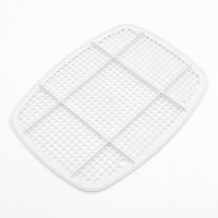 Туалет &laquo;Айша&raquo; S с высоким бортом и сеткой,  45 х 35 х 18,5 см, оранжевый