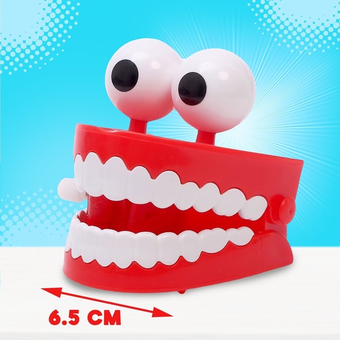 Заводная игрушка &laquo;Челюсти с глазами&raquo;