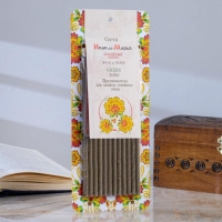 Свеча магическая медовая с травами для защиты семейного очага &laquo;Иван да Марья&raquo;, 12 штук