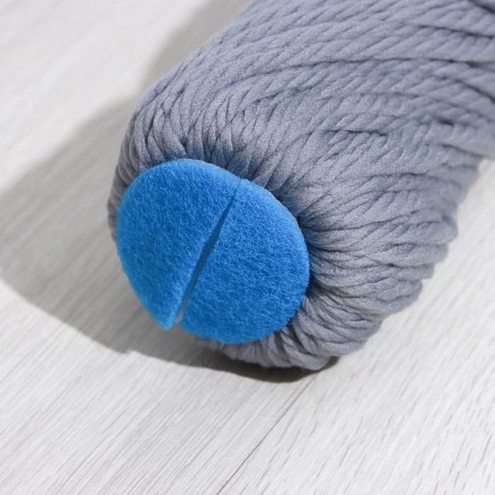 Швабра с отжимом Доляна, насадка из микрофибры &laquo;Чёрная&raquo;, телескопическая окрашенная ручка 120 см, цвет МИКС