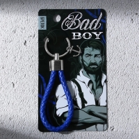 Брелок для ключей шнурок &laquo;Bad boy&raquo;, 11 х 3 см