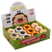 Антистресс сквиш мялка &laquo;Усмирённое настроение&raquo;, собака, цвета МИКС, в шоубоксе