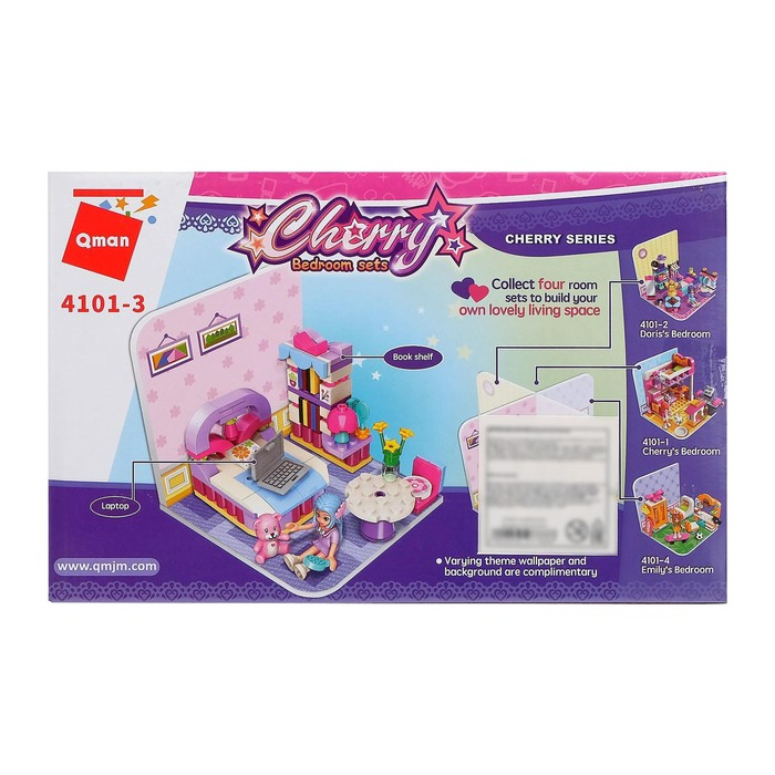 Конструктор &laquo;Девчонки&raquo;, 4 вида МИКС