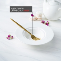 Вилка столовая из нержавеющей стали Magistro &laquo;Блинк&raquo;, 21,5&times;3 см, цвет золотой