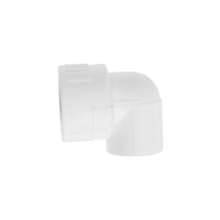 Уголок ZEIN, полипропиленовый, 90&deg;, внутренняя резьба, d=20 мм х 1/2"