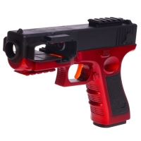 Пистолет &laquo;Глок&raquo;, стреляет мягкими пулями, ленточная подача