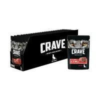 Влажный корм Crave для кошек, пауч говядина в желе 70г