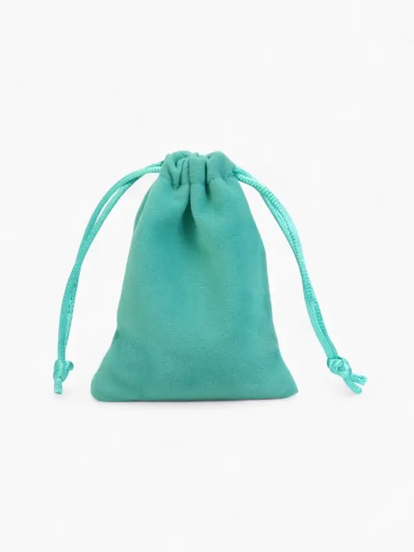 Мешочек бархатный &laquo;Классика&raquo;, 9&times;7 см, тиффани