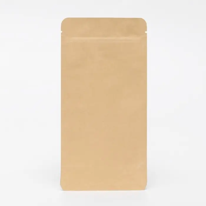 Пакет Zip-lock Крафт с плоским дном 10 х 20 см