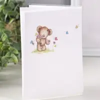 Фотоальбом 36 фото 10X15см, "Медвежонок",  ПП карм.,мягкая обложка