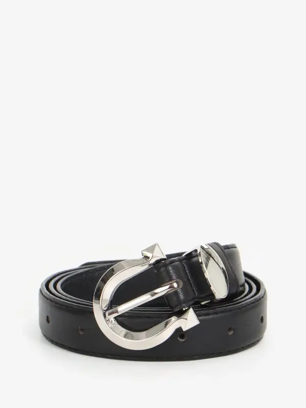 Ремень жен 04-01-02-01, Март2507, 2,3*0,3*110 см, без винта, пряж металл, 1 прокол,