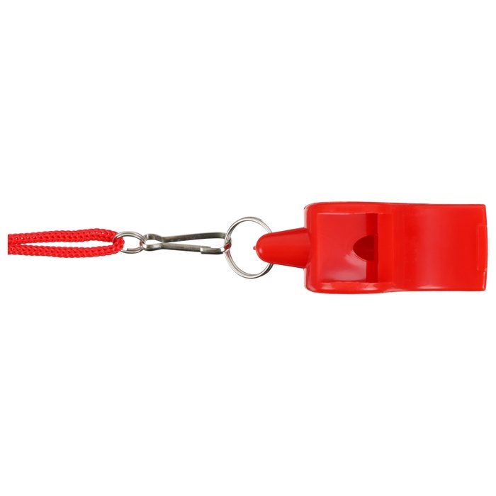 Свисток тренерский ONLYTOP, пластиковый, цвета МИКС