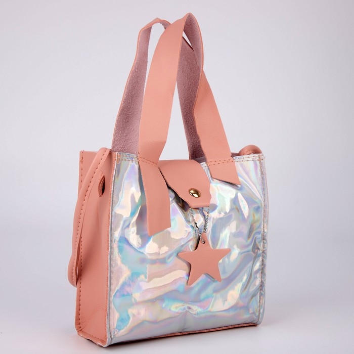 Сумка детская I am star на магните, цвет розовый