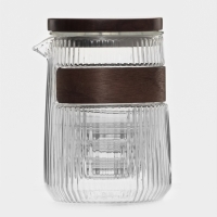 Набор чайный в сумочке "Иши", чайник, 3 пиалы