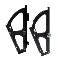 Механизм для обувницы полок CAPPIO, 1 ярус, до 13 мм, металл, черный