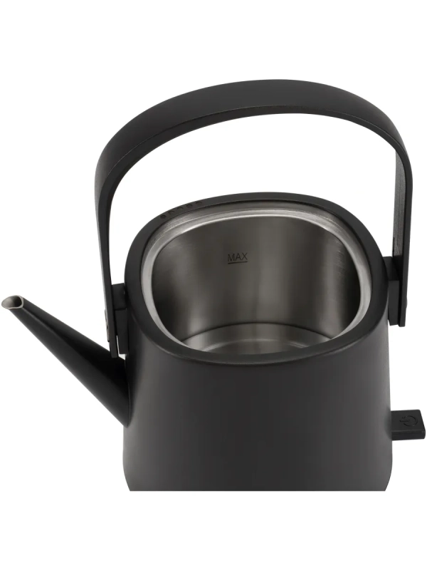 Чайник HYK-S2042 0.6л. 1000Вт черный (металл)